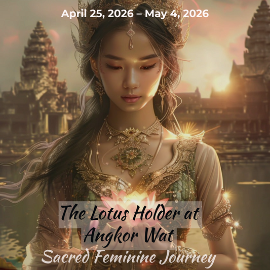 Sacred Feminine Journey: The Lotus Holder at Angkor Wat