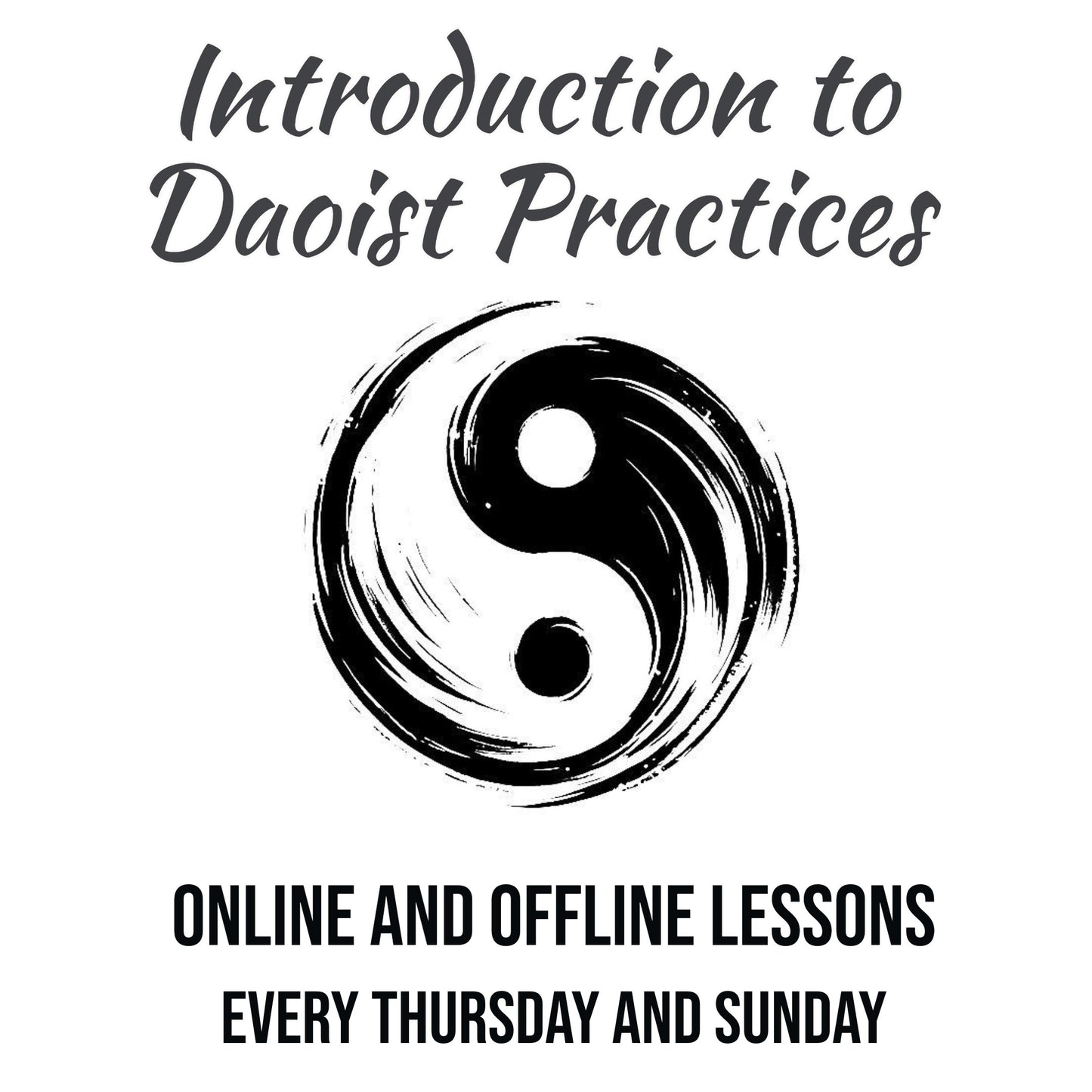 Introduction into Daoist Practices [Online and offline lessons]
